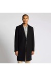 Remus Mens Black Kayden Overcoat