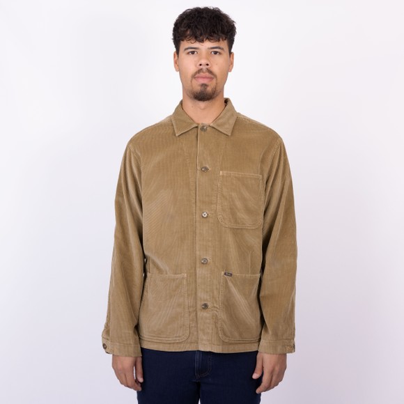 Polo Ralph Lauren Mens Green Corduroy Utility Overshirt main image