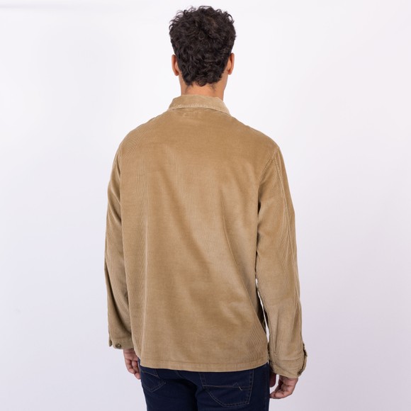 Polo Ralph Lauren Mens Green Corduroy Utility Overshirt main image