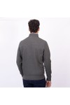 Crew Clothing Company Mens Grey Classic 1/2 Zip Sweat