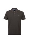 Crew Clothing Company Mens Grey Classic Pique Polo