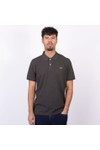 Crew Clothing Company Mens Grey Classic Pique Polo