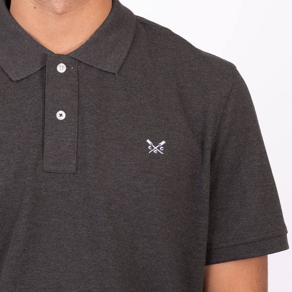 Crew Clothing Company Mens Grey Classic Pique Polo main image