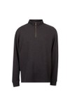 Rodd & Gunn Mens Brown Alton Ave Knitted Half Zip Jumper