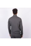 EA7 Emporio Armani Mens Grey Logo Series 1/2 Zip