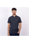 Crew Clothing Company Mens Blue Classic Pique Polo