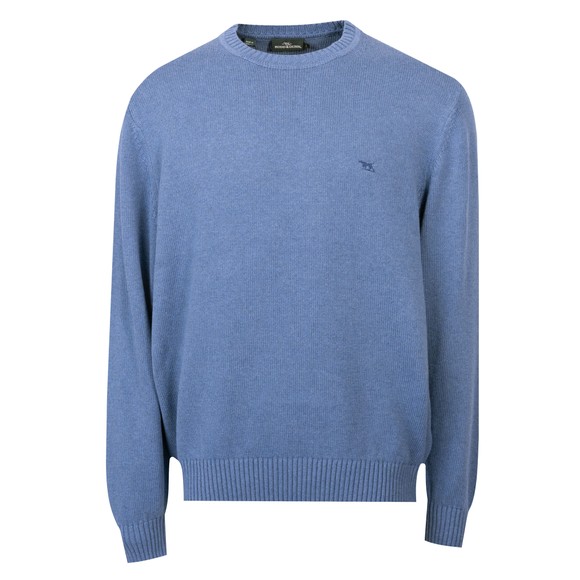 Rodd & Gunn Mens Blue EP0906 Gunn Knit Jumper