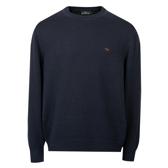 Rodd & Gunn Mens Blue EP0906 Gunn Knit Jumper