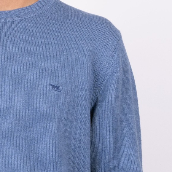 Rodd & Gunn Mens Blue EP0906 Gunn Knit Jumper main image