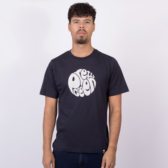 Pretty Green Mens Blue Gillespie T-Shirt main image