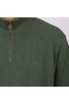 Rodd & Gunn Mens Green Alton Ave Knitted Half Zip Jumper