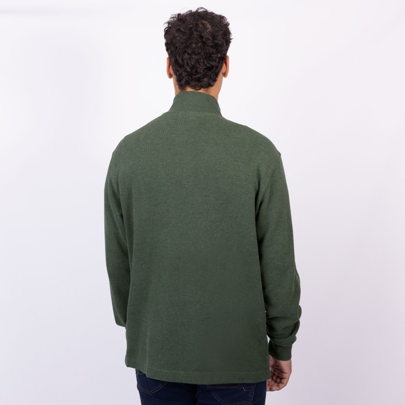 Rodd & Gunn Mens Green Alton Ave Knitted Half Zip Jumper main image