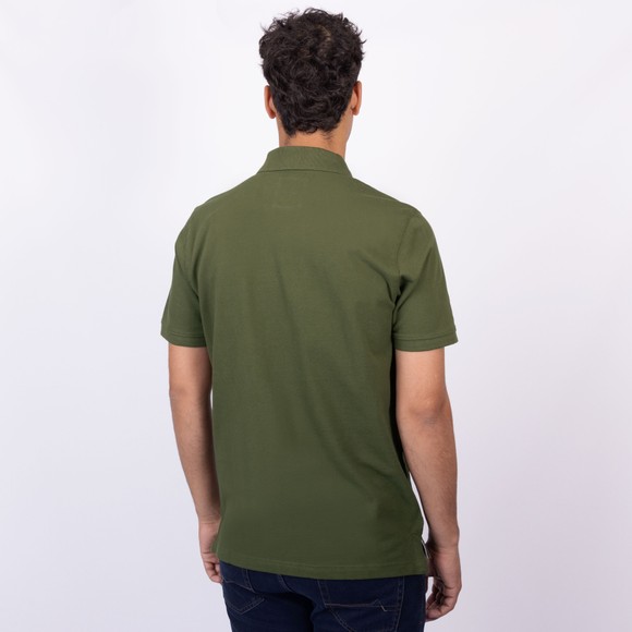 Crew Clothing Company Mens Green Classic Pique Polo main image