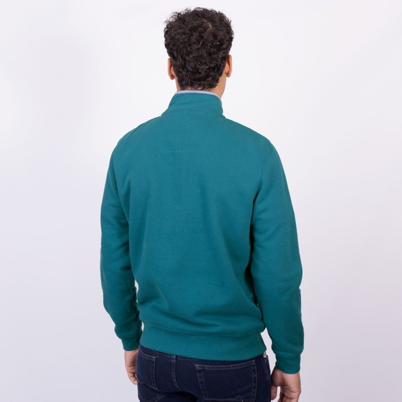 Crew Clothing Company Mens Blue Classic 1/2 Zip Sweat main image