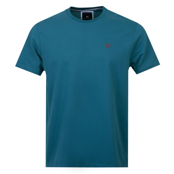 Crew Clothing Company Mens Blue Classic T-Shirt main image