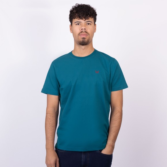 Crew Clothing Company Mens Blue Classic T-Shirt main image