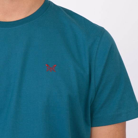Crew Clothing Company Mens Blue Classic T-Shirt main image