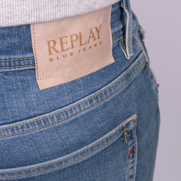 Replay Mens Blue Grover Straight Fit Jean main image