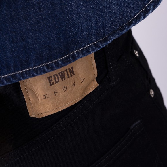 Edwin Mens Black Regular Straight Jean main image