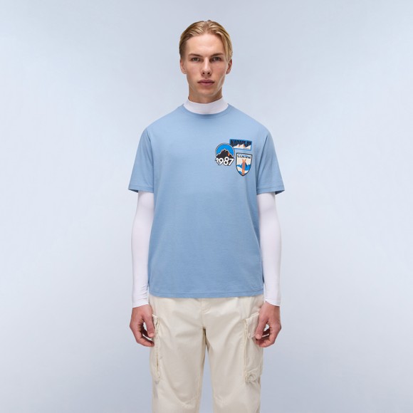 Napapijri Mens Blue S-Montepiana T-Shirt main image