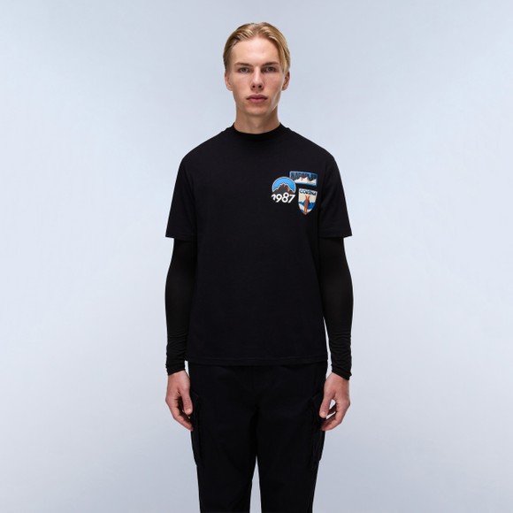 Napapijri Mens Black S-Montepiana T-Shirt main image