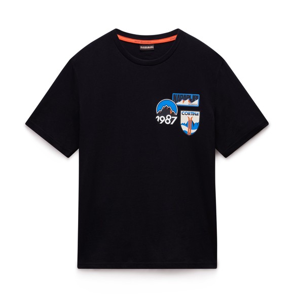 Napapijri Mens Black S-Montepiana T-Shirt main image