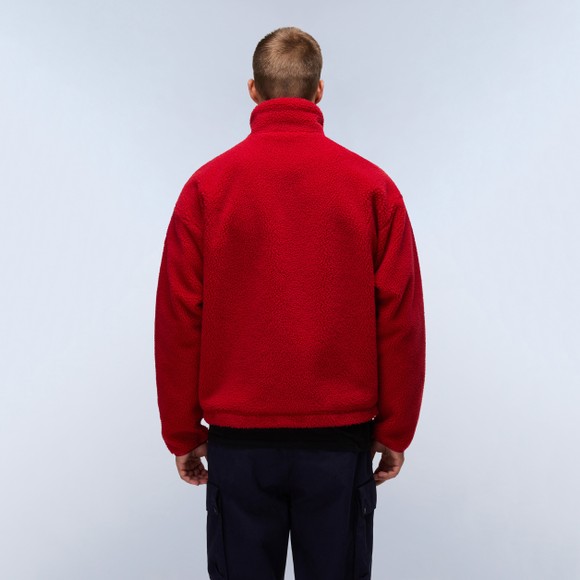 Napapijri Mens Red T-Fiemme Full Zip Fleece main image
