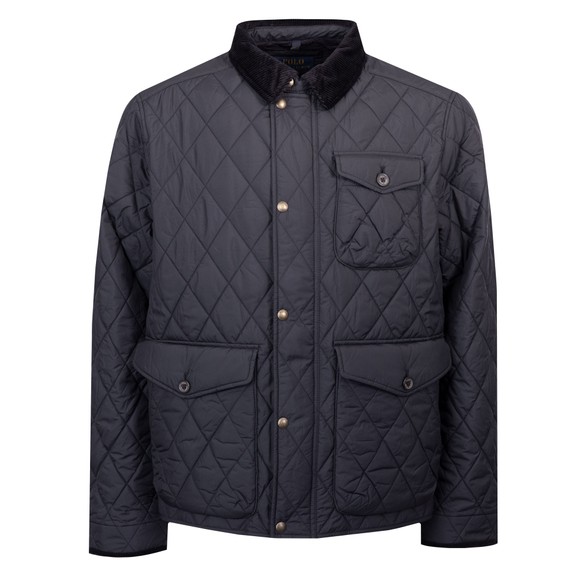 Polo Ralph Lauren Mens Black Beacon Quilted Jacket main image