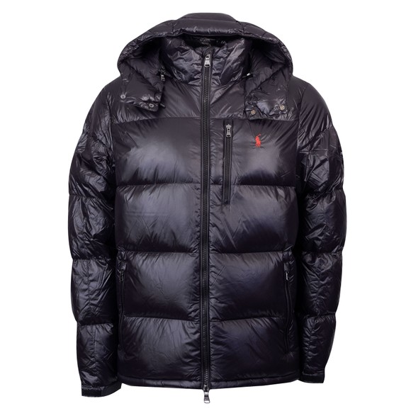 Polo Ralph Lauren Mens Black Gorham Glossed Down Jacket main image