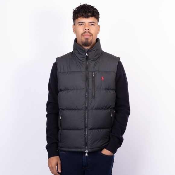 Polo Ralph Lauren Mens Black Gorham Down Gilet main image