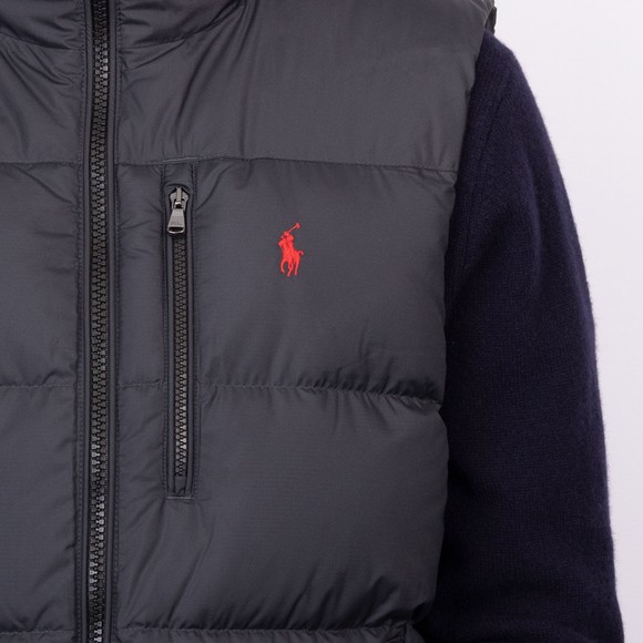 Polo Ralph Lauren Mens Black Gorham Down Gilet main image