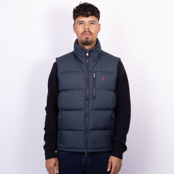Polo Ralph Lauren Mens Blue Gorham Down Gilet main image