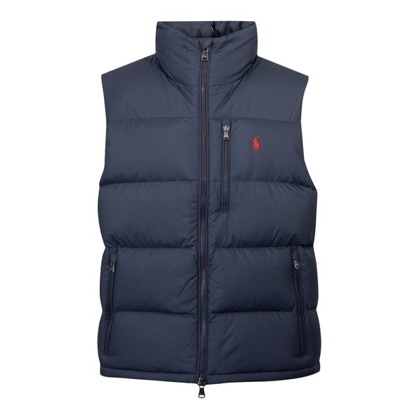 Polo Ralph Lauren Mens Blue Gorham Down Gilet main image
