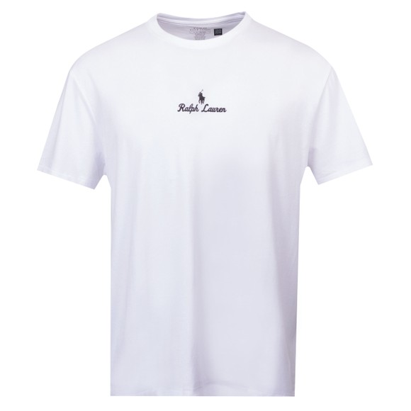 Polo Ralph Lauren Mens White Classic Fit Stitch Logo T Shirt main image