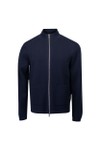 Oliver Sweeney Mens Blue Garstang Full Zip Sweat
