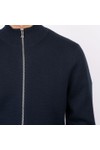 Oliver Sweeney Mens Blue Garstang Full Zip Sweat