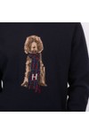 Hackett Mens Blue Harry Crew Knit Jumper