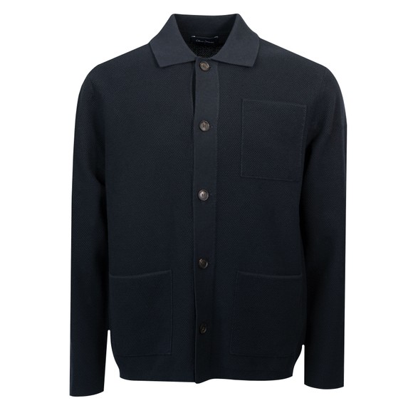 Oliver Sweeney Mens Blue Kingsbridge Overshirt