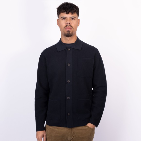 Oliver Sweeney Mens Blue Kingsbridge Overshirt