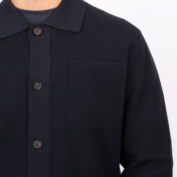 Oliver Sweeney Mens Blue Kingsbridge Overshirt main image