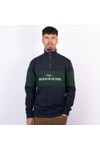 Rodd & Gunn Mens Blue Foresters Peak Half Zip Sweatshirt