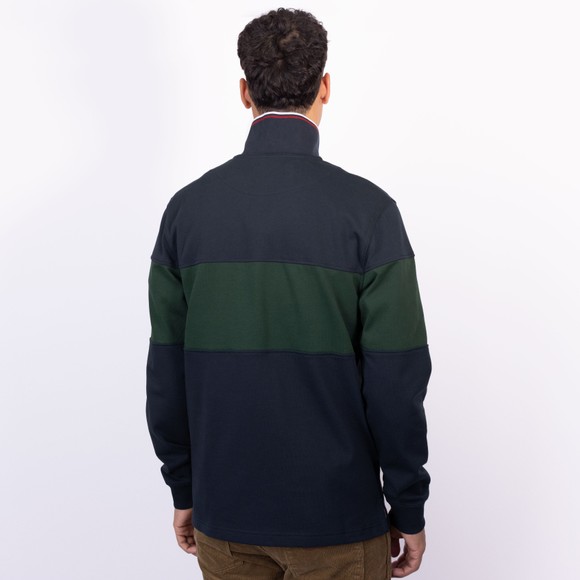 Rodd & Gunn Mens Blue Foresters Peak Half Zip Sweatshirt main image