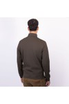 Thomas Maine Mens Grey Zip Pocket 1/4 Zip