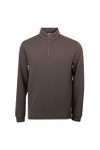 Thomas Maine Mens Grey Zip Pocket 1/4 Zip