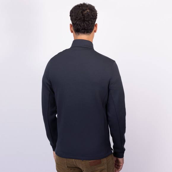Thomas Maine Mens Blue Zip Pocket 1/4 Zip main image