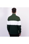 Rodd & Gunn Mens Green Foresters Peak Half Zip Sweatshirt