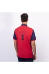 Hackett Mens Blue Heritage Number 1 Multi Polo Shirt