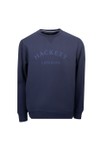 Hackett Mens Blue Heritage ESS AS Crewneck Sweatshirt