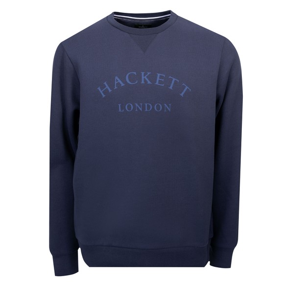 Hackett Mens Blue Heritage ESS AS Crewneck Sweatshirt main image