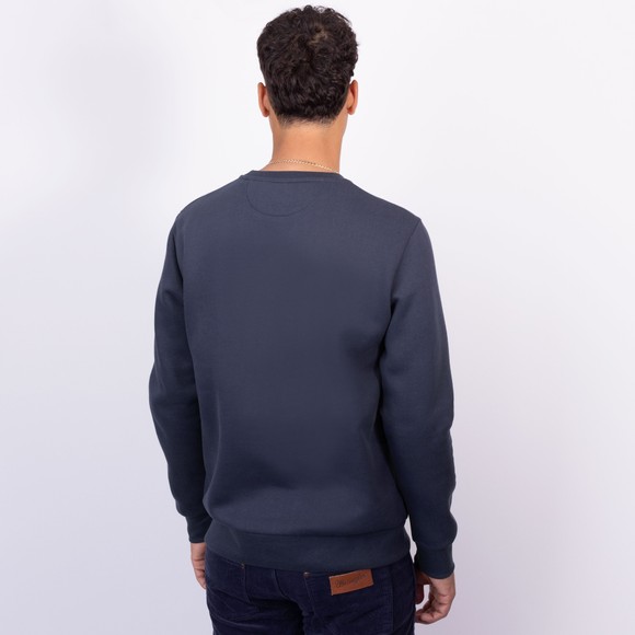 Hackett Mens Blue Heritage ESS AS Crewneck Sweatshirt main image